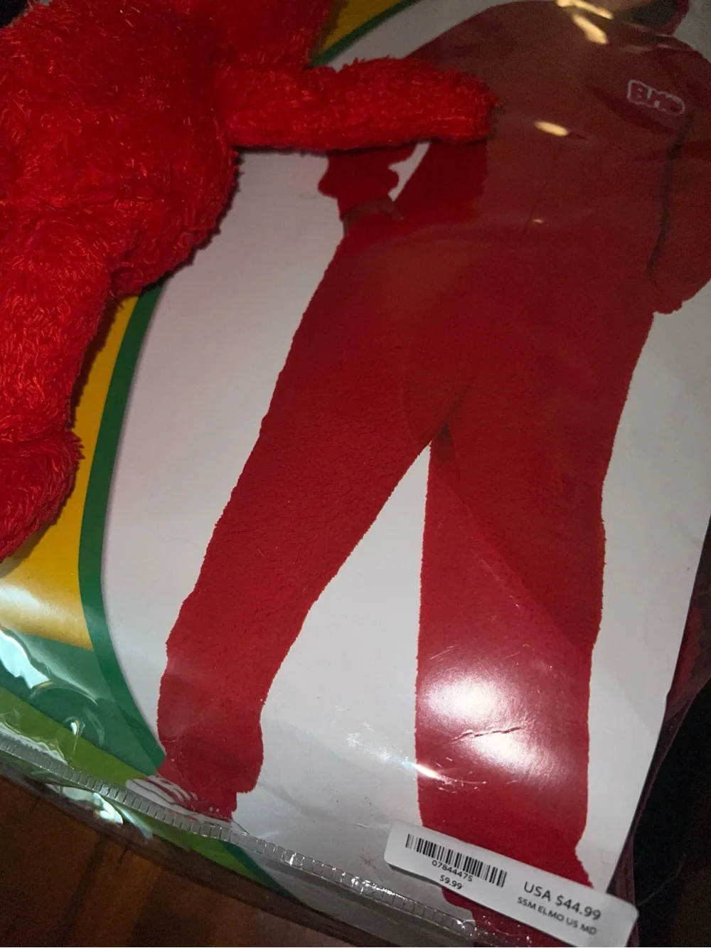 Sesame Street soft red